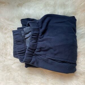 Brandy Melville Rosa Navy Blue Sweatpants